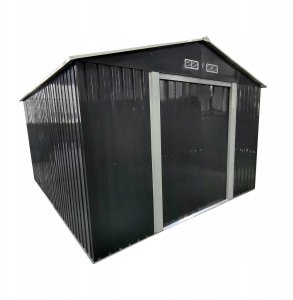 Stalowa Narzędziownia Domek narzędziowy 303x300x214 9m2 Blaszak DUŻY 4