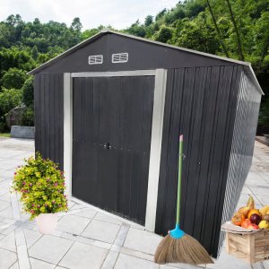 Stalowa Narzędziownia Domek narzędziowy 303x300x214 9m2 Blaszak DUŻY 5