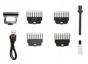 MASZYNKA DO STRZYŻENIA WŁOSÓW BRODY CIAŁA 7W1 TRYMER GOLARKA RIWALL RWC-01 4