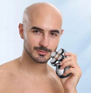 GOLARKA MĘSKA AKUMULATOROWA RIWALL RS-01 MASZYNKA DO GOLENIA 5D USBC TRYMER 6