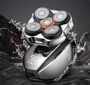 GOLARKA MĘSKA AKUMULATOROWA RIWALL RS-01 MASZYNKA DO GOLENIA 5D USBC TRYMER 7