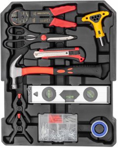 Zestaw narzędzi Riwall Zestaw narzędzi ZESTAW NARZĘDZI WALIZKA NARZEDZIOWA XXL 4