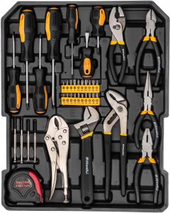Zestaw narzędzi Riwall Zestaw narzędzi ZESTAW NARZĘDZI WALIZKA NARZEDZIOWA XXL 6