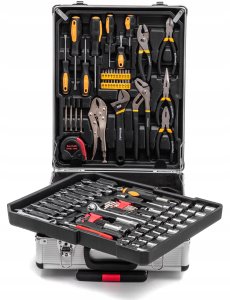 Zestaw narzędzi Riwall Zestaw narzędzi ZESTAW NARZĘDZI WALIZKA NARZEDZIOWA XXL 8