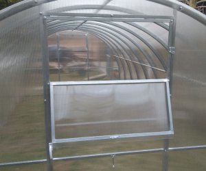 Szklarnia z poliwęglanu Tunel ogrodowy 2,4x6 m profile 20x20 poliwęglan 5mm 6