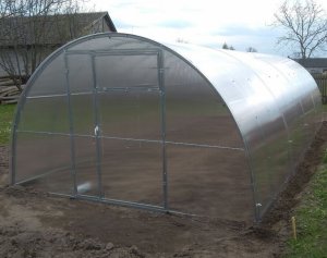 Szklarnia z poliwęglanu Tunel ogrodowy 3,5x4 m profile 20x40 poliwęglan 5mm 5