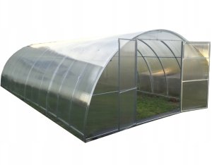 Szklarnia z poliwęglanu Tunel ogrodowy 3,5x4 m profile 20x40 poliwęglan 6mm 8