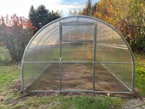 Szklarnia z poliwęglanu Tunel ogrodowy 3x6 m profile 20x20 poliwęglan 5mm 8