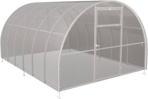 Szklarnia z poliwęglanu Tunel ogrodowy 3x6 m profile 20x20 poliwęglan 6mm 7