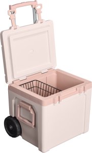 Aukstuma kaste ar riteniem The Easy-Carry Outdoor Wheeled Cooler 47L gaisi roza  1210001910713 1210001910713 (1210001910713) 2