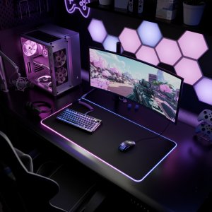 Mouse Pad 2 GLED XXL Black 4