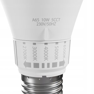 LED GLS E-27 230V 10W 5CCT SPECTRUM 5