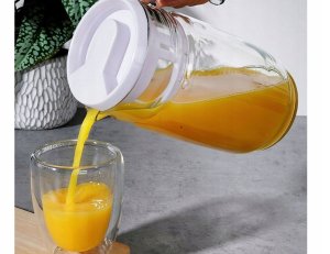 Vilde Dzbanek szklany na napoje sok wodę kompot herbatę lemoniadę 2L VILDE 139292 14