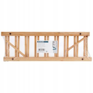 Stojak na pokrywki talerze uniwersalny bambusowy 34.5x12x12cm VILDE 229114 9