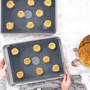 Stolnica do ciasta silikonowa mata kuchenna gruba duża 64x45cm XXL VILDE 279002 4