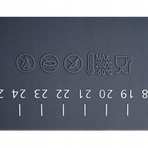 Stolnica do ciasta silikonowa mata kuchenna gruba duża 64x45cm XXL VILDE 279002 5