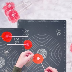 Stolnica do ciasta silikonowa mata kuchenna gruba duża 64x45cm XXL VILDE 279002 9