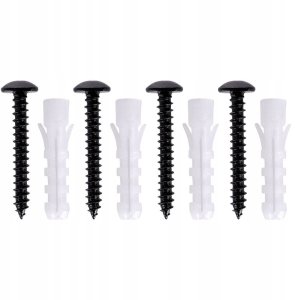 Wieszak uchwyt na pokrywki organizer metalowy czarny VILDE 569737 7