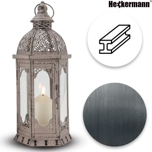 Heckermann Znicz LED duży 38cm Lampion Heckermann 99431 Latarnia na baterie 15