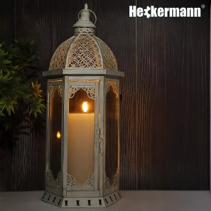 Heckermann Znicz LED duży 38cm Lampion Heckermann 99431 Latarnia na baterie 9