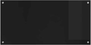 Płyta grzewcza vidaXL Przód kuchenny Czarny 100 x 50 x 0.8 cm szkło hartowane 4