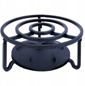 Podgrzewacz do dzbanka kubka herbaty metalowy świecznik x3 tealight VILDE 229073 8