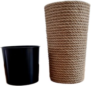Adoni Doniczka jutowa z wkładem śr. 22cm wys. 36cm (adoni36) 3