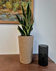 Adoni Doniczka jutowa z wkładem śr. 22cm wys. 36cm (adoni36) 5