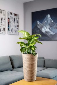 Adoni Doniczka jutowa boho z wkładem 47 cm – ręcznie robiona (adoni47) 3