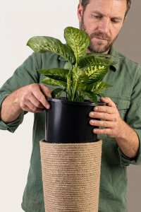 Adoni Doniczka jutowa boho z wkładem 47 cm – ręcznie robiona (adoni47) 5
