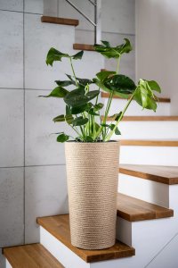 Adoni Doniczka jutowa boho z wkładem 57 cm – ręcznie robiona (adoni57) 2