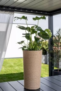 Adoni Doniczka jutowa boho z wkładem 57 cm – ręcznie robiona (adoni57) 4