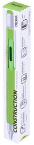 Długopis wielozadaniowy TROIKA Construction, zielony neonowy 5