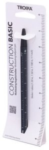 Długopis wielozadaniowy TROIKA Construction Basic, czarny 4