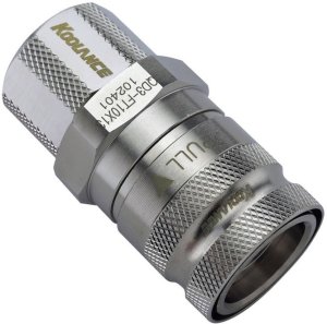 Chłodzenie wodne Koolance QD3 szybkozłączka prosta męski na 13/10mm - no-spill, srebrny 2