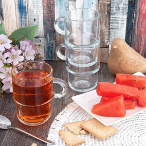 Szklanki do kawy i herbaty zestaw szklanek 350 ml 6 sztuk LAV 129673 2