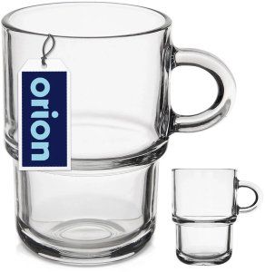 Szklanki do kawy i herbaty zestaw szklanek 350 ml 6 sztuk LAV 129673 4