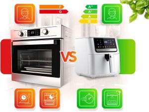 Frytkownica beztłuszczowa Air fryer Berdsen BD-662 biała 12