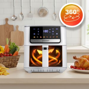 Frytkownica beztłuszczowa Air fryer Berdsen BD-662 biała 10
