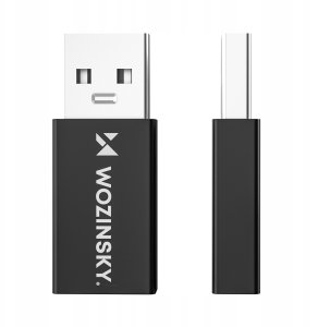 Adapter USB Wozinsky WAAC-01 USB-A - USB-C Czarny  (5907769378980) 7