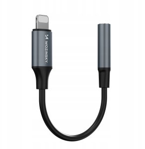 Adapter USB Wozinsky WALJ-01 Lightning - Jack 3.5mm Czarny  (5907769378935) 6