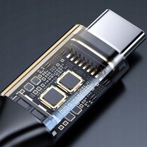 Adapter USB Wozinsky WACM-01 USB-C - Jack 3.5mm Czarny  (5907769378928) 4