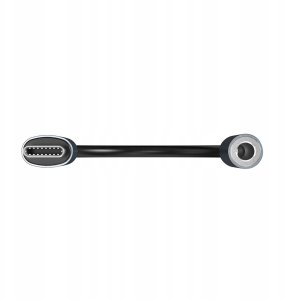 Adapter USB Wozinsky WACM-01 USB-C - Jack 3.5mm Czarny  (5907769378928) 6