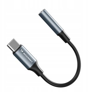 Adapter USB Wozinsky WACM-01 USB-C - Jack 3.5mm Czarny  (5907769378928) 8