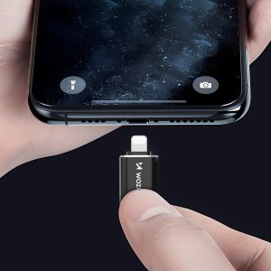 Adapter USB Wozinsky WALA-01 USB-C - Lightning Czarny  (5907769378942) 2