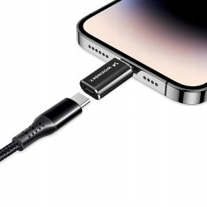 Adapter USB Wozinsky WALA-01 USB-C - Lightning Czarny  (5907769378942) 5