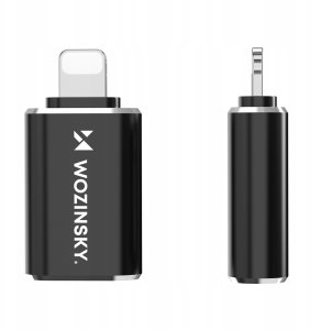 Adapter USB Wozinsky WALA-01 USB-C - Lightning Czarny  (5907769378942) 6