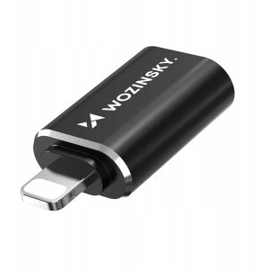 Adapter USB Wozinsky WALA-01 USB-C - Lightning Czarny  (5907769378942) 7