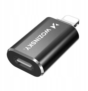 Adapter USB Wozinsky WALA-01 USB-C - Lightning Czarny  (5907769378942) 8