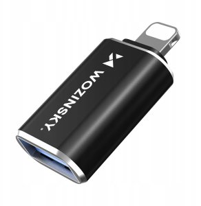 Adapter USB Wozinsky WALA-01 USB-A - Lightning Czarny  (5907769378959) 6